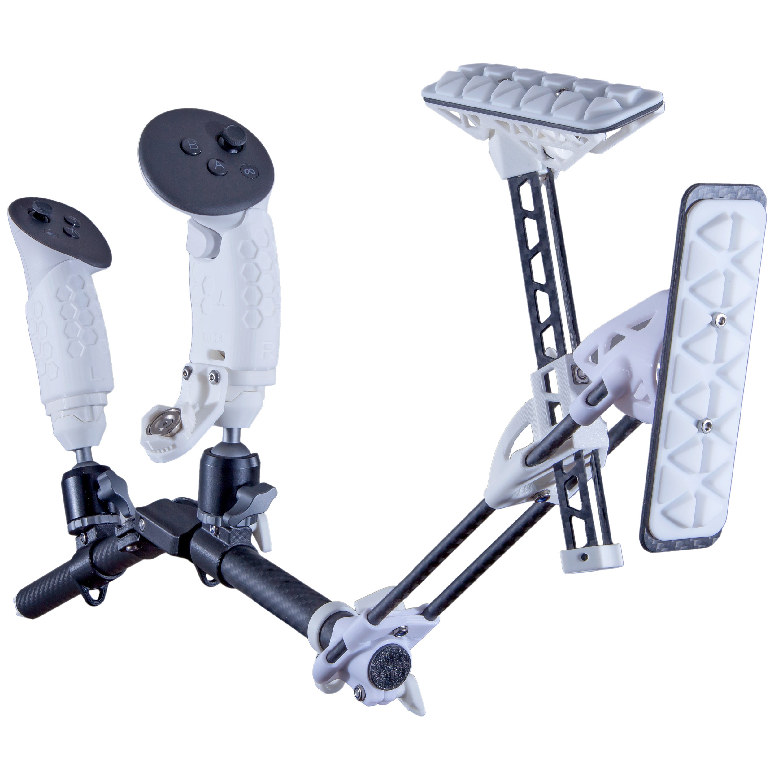 VRX-15 VR Gunstock Magnetic Rifle Stock Pistol Adapter for Quest 3 / 3S / 2 / Pro