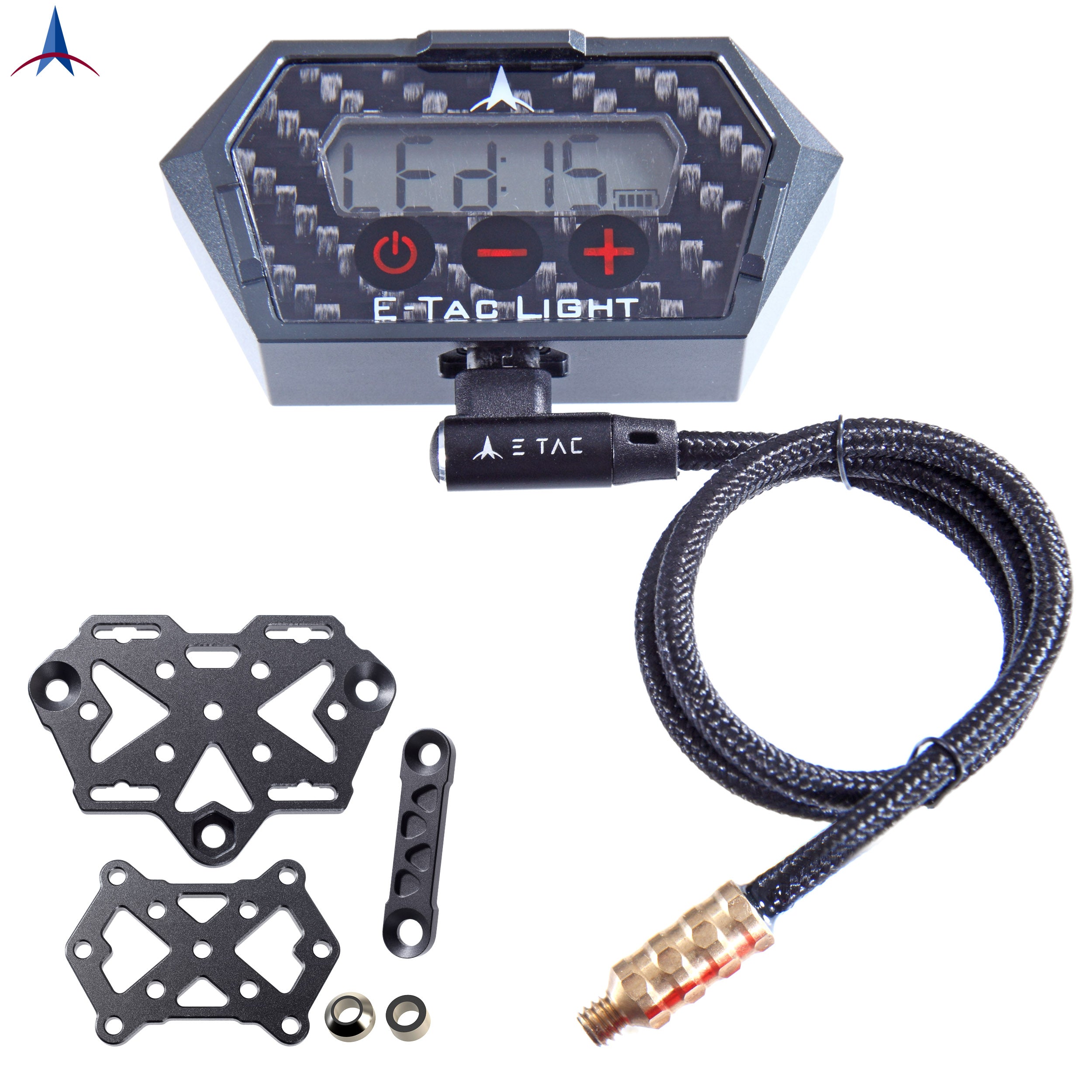 E-Tac Light 8-32 Compound Bow Sight Light 15 Levels Motion-Sensor Auto On/Off Rechargeable