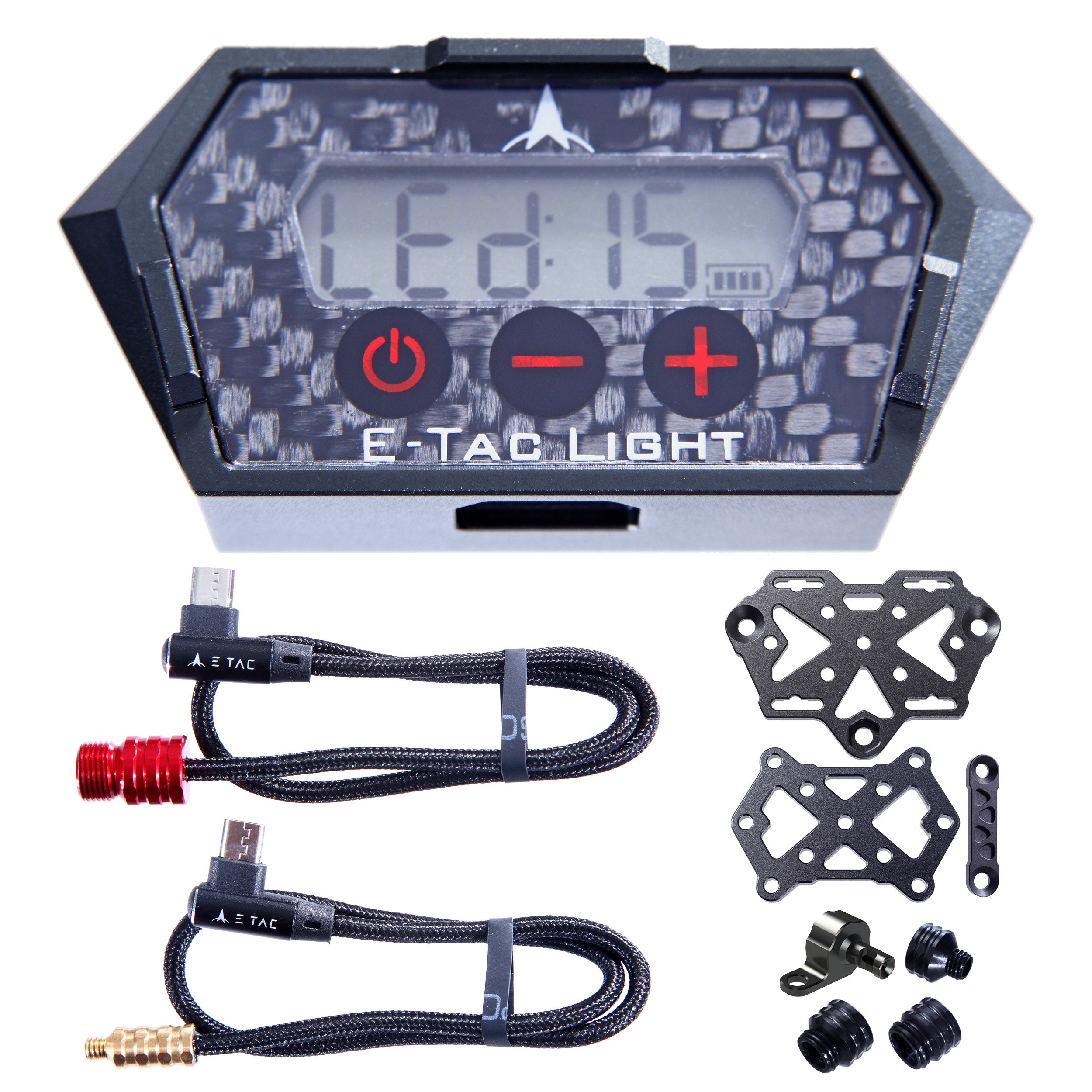 E-Tac Light Deluxe Kit Compound Bow Sight Light 15 Levels Rechargeable